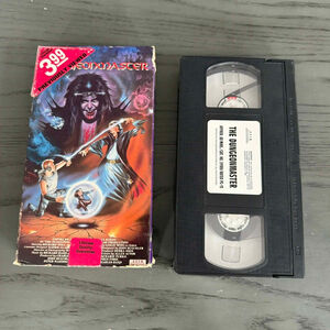 Unisex AVID Home Entertainment The Dungeonmaster VHS Tape Purple Black One Size